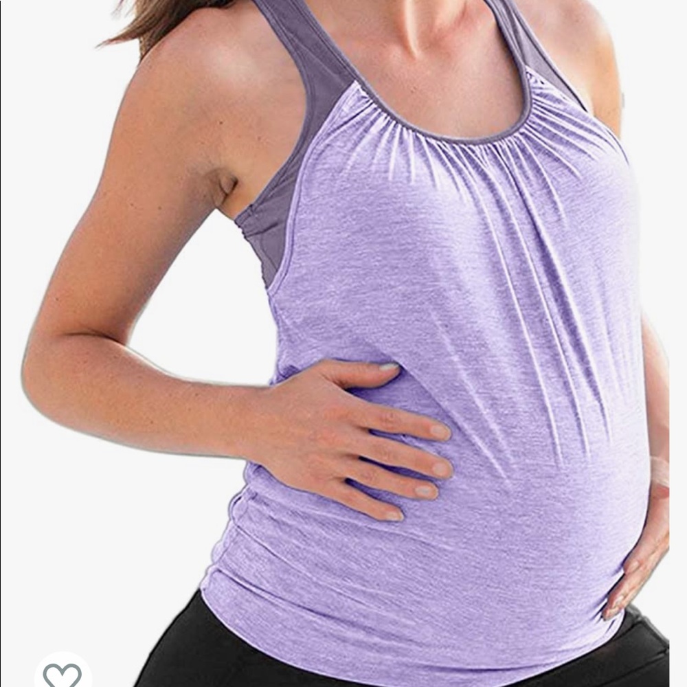 Maternity workout top